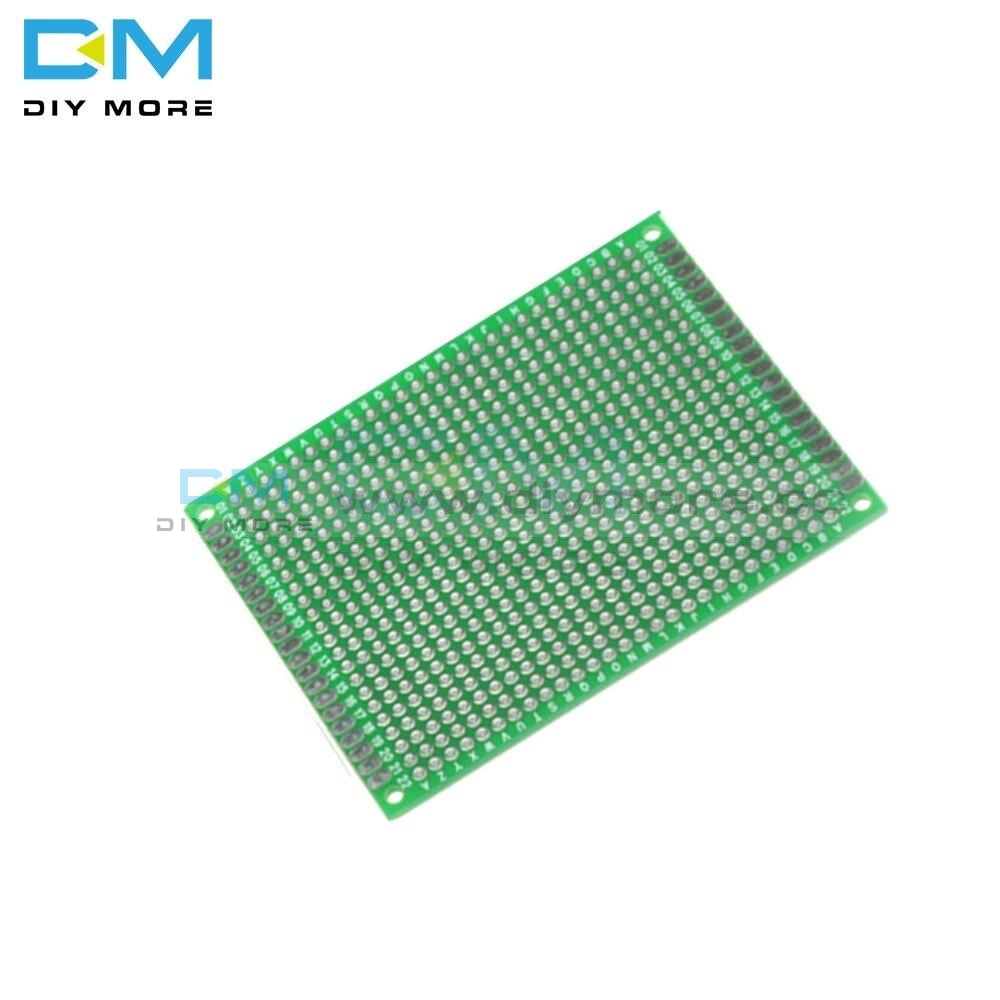 5Pcs 6X8Cm Double Side Protoboard Circuit Universal Diy Prototype Pcb Board Double-Sided