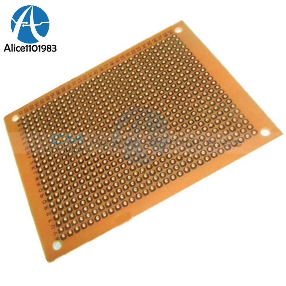 5Pcs 7X9 7*9Cm Single Side Prototype Pcb Breadboard Universal Board Experimental Bakelite Copper