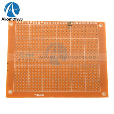 5Pcs 7X9 7*9Cm Single Side Prototype Pcb Breadboard Universal Board Experimental Bakelite Copper