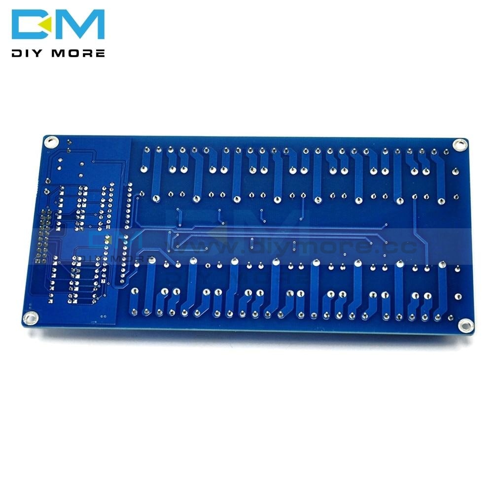 5V 16 Channel Relay Board Module For Arduino Arm Pic Avr Dsp Electronic Plate Belt Optocoupler