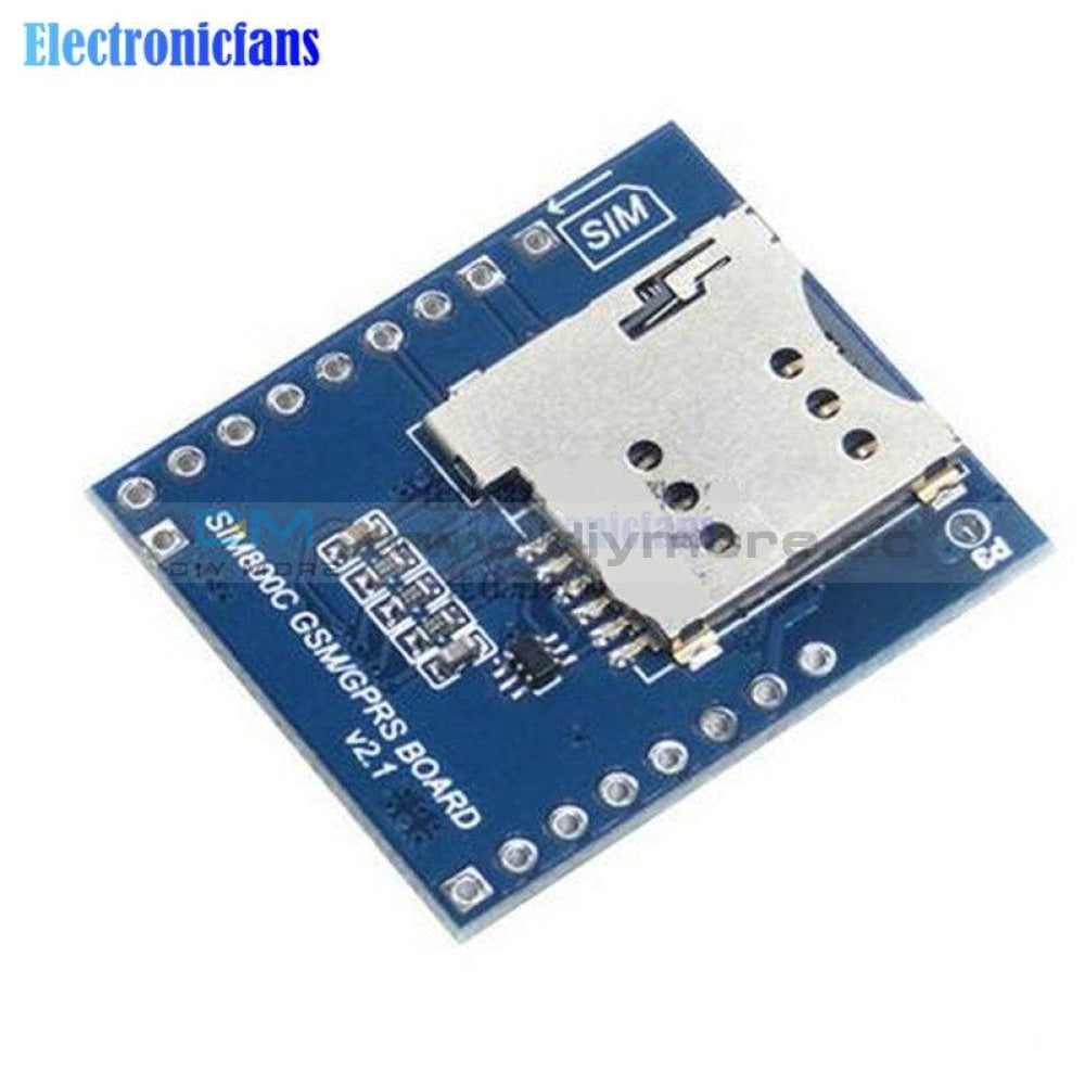 5V 3.3V Sim800C Gsm Gprs Electronic Pcb Board Module Ttl Development Ipex With Bluetooth Tts Stm32