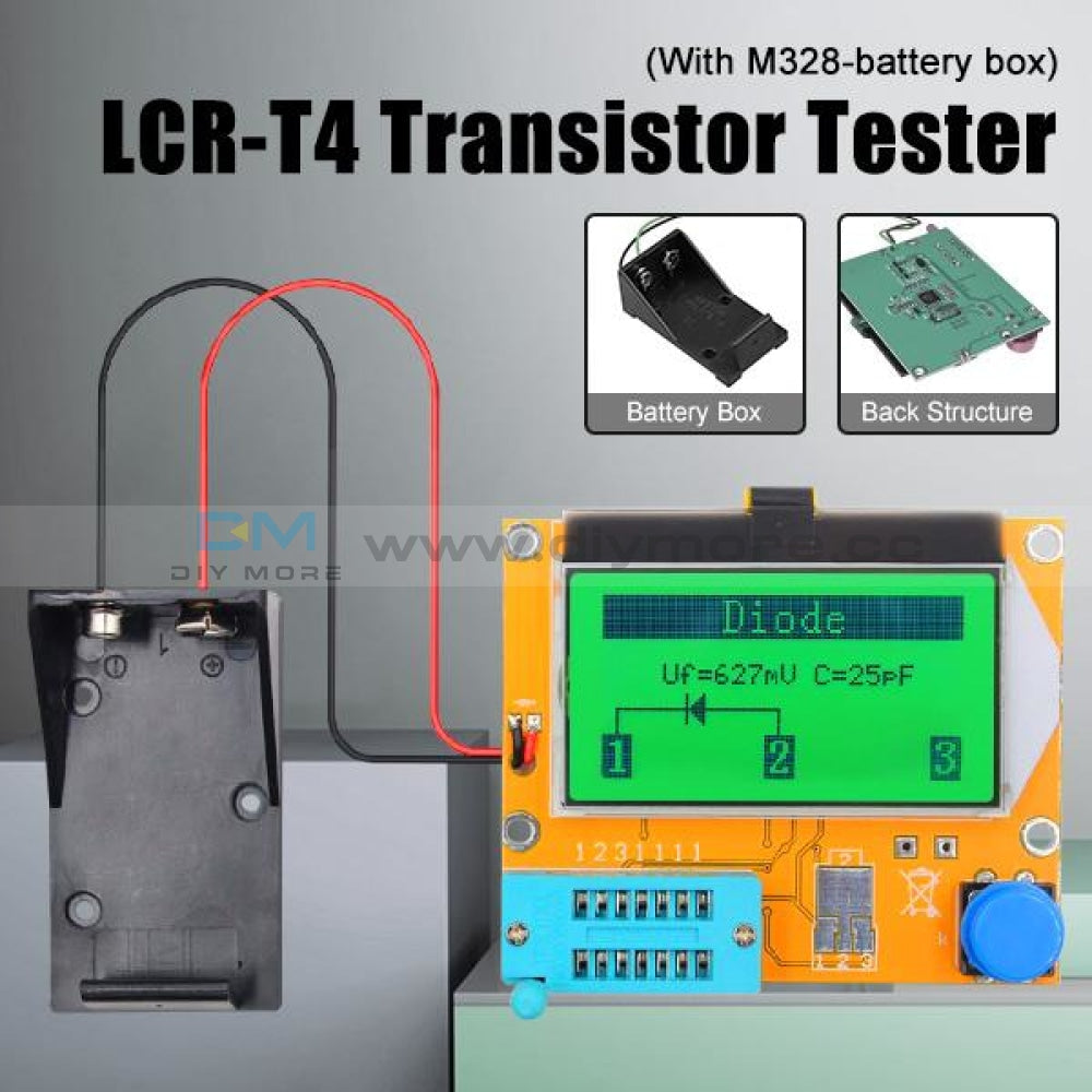 ESR Meter / Capacitance / Inductance / Transistor Tester