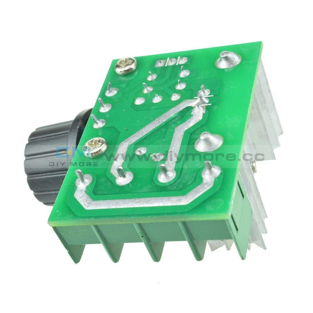 Ac 50-220V 25A 2000W Adjustable Pwm Motor Speed Controller Voltage Regulator