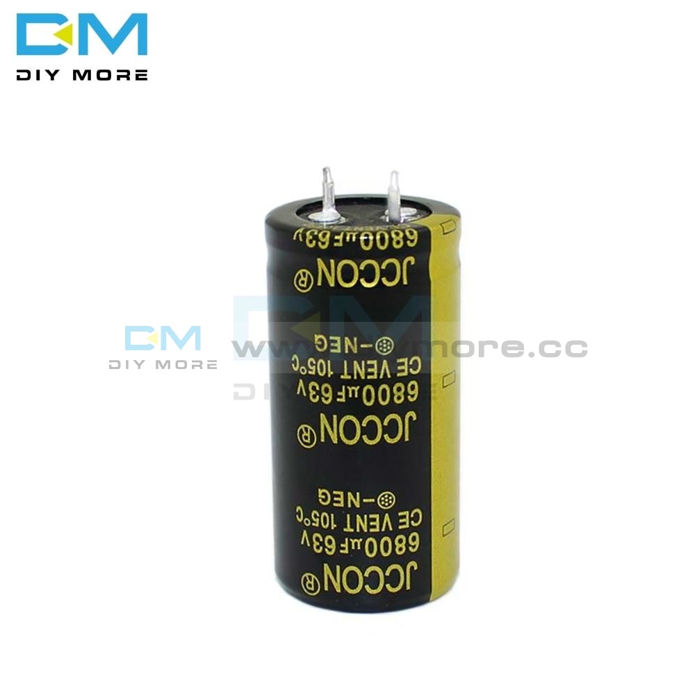 63V 6800Uf 25X50Mm 25X50 Aluminum Electrolytic Capacitor High Frequency Low Impedance Through Hole