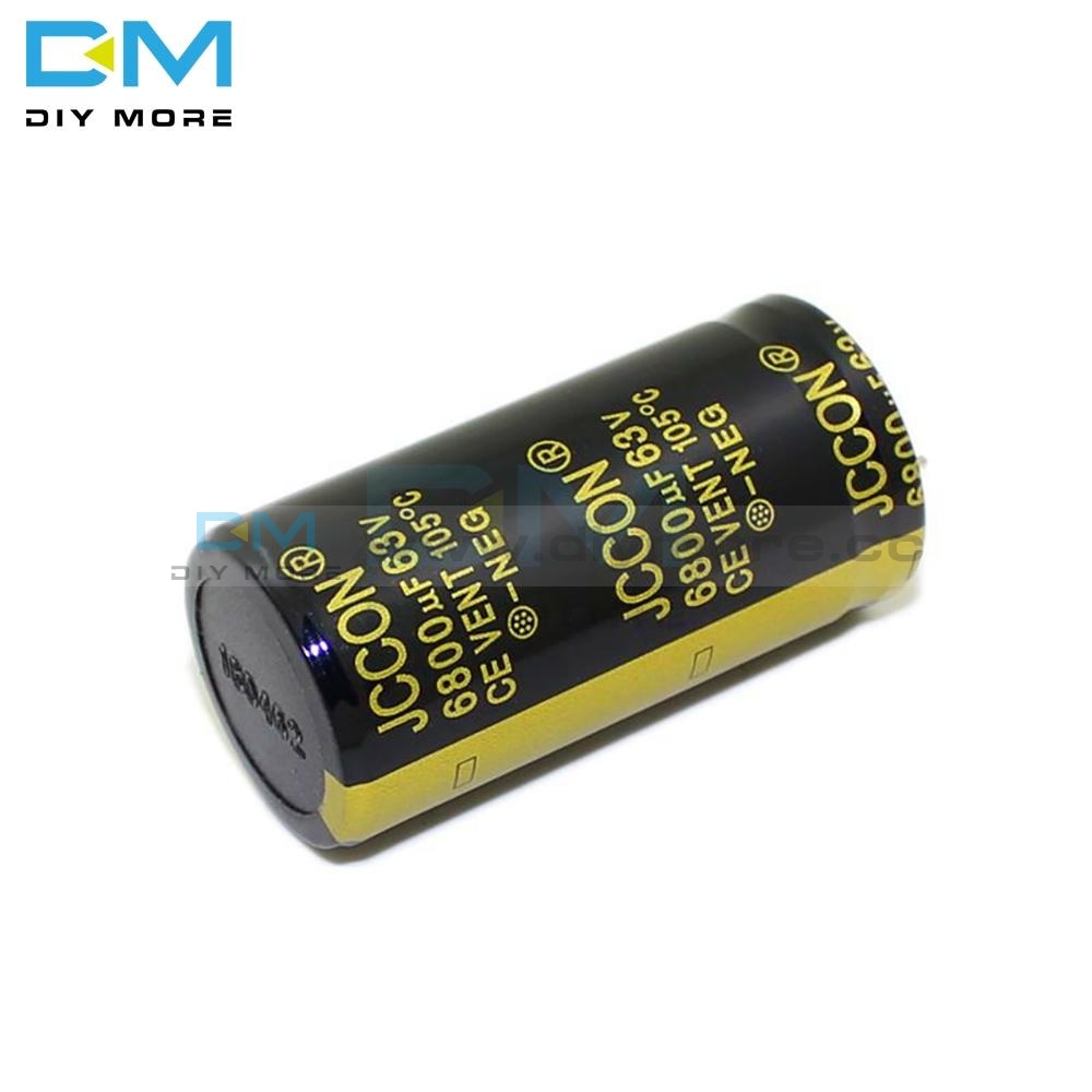 63V 6800Uf 25X50Mm 25X50 Aluminum Electrolytic Capacitor High Frequency Low Impedance Through Hole