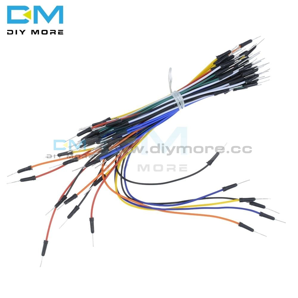 arduino breadboard jumper cable wires (65-cable pack)