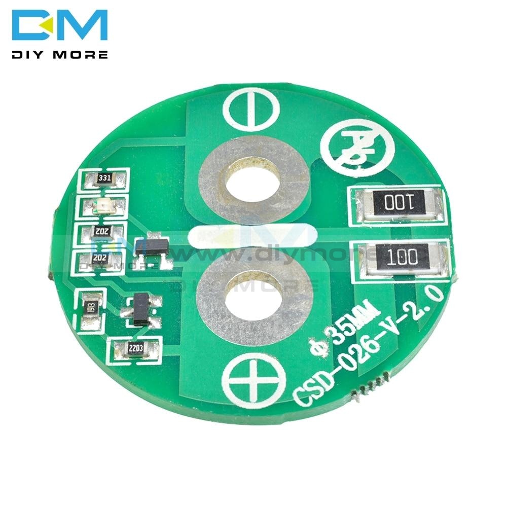 6Pcs 2.7V 500F Super Capacitance Equalization Board Capacitor Protection Diameter 35Mm Farad
