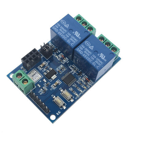 ESP8266 ESP-01 5V 2-Channel WiFi Relay Module Board Smart Home APP Controller
