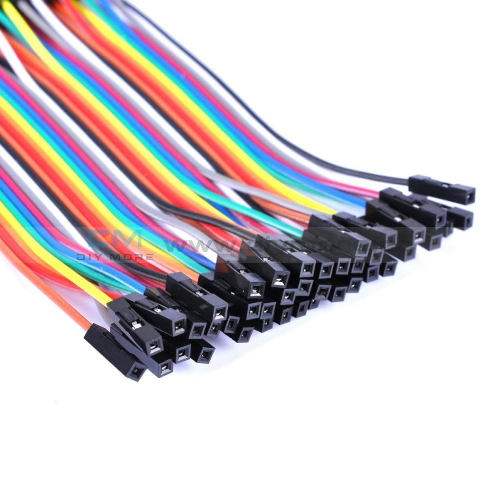 10Cm 40Pin Male To Male/ M-F/f-F Wire Jumper Breadboard Multicolored Dupont Ribbon Cables Kit For