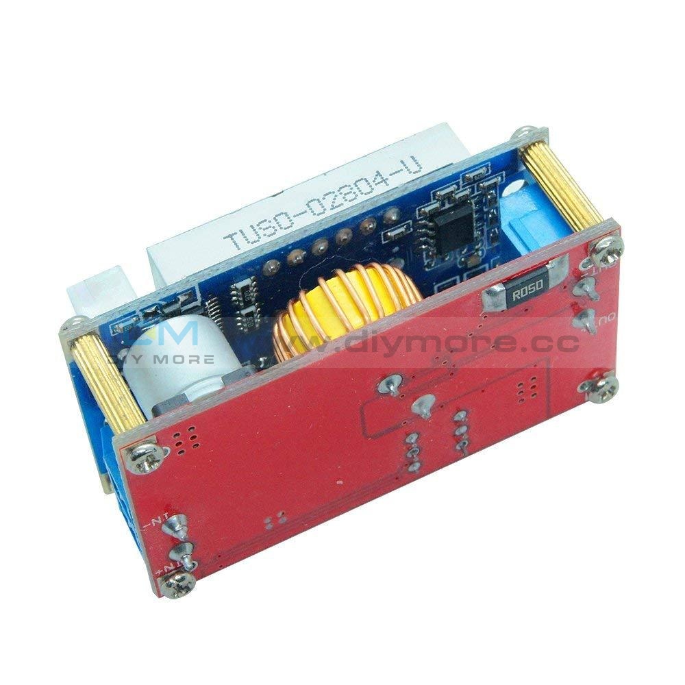 Cc/cv Adjustable 5A Step Down Charge Led Panel Voltmeter Ammeter Display Module Red Red/ Blue