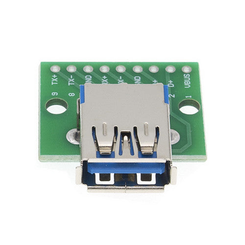 USB 3.0 3.1 Female to DIP Adapter PCB Module Connector Converter For Arduino