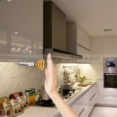 Dc 12V/24V Ir Hand Wave Sensor Switch 5A Sweep 10Cm Sense Distance For Kitchen Bedroom Cabinet