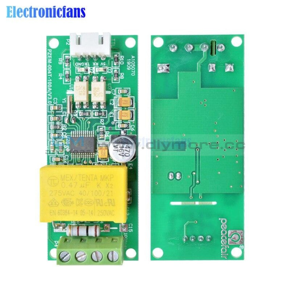 Ac Digital Multifunction Meter Watt Power Volt Amp Ttl Current Test Module Pzem 004T With Coil 0