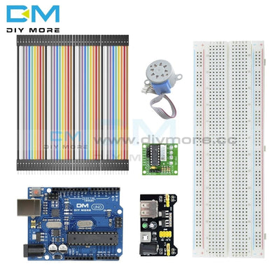 Atmega328 Uno R3 Mega328P Development Board+Uln2003 Stepper Motor 28Byj 48 Driver Drive Mb102