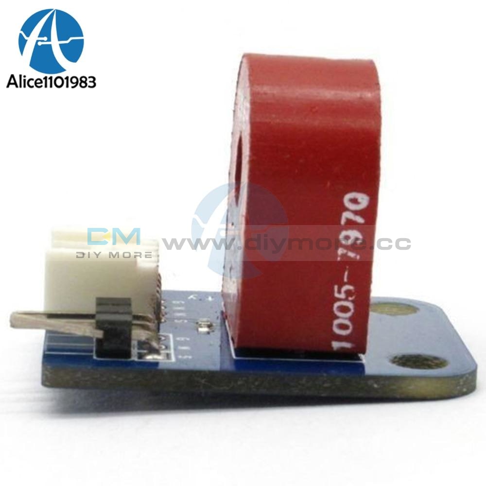 Analog Current Meter Module Ac 0~5A Ammeter Sensor Board For Arduino Based On Ta12 100 3Pin
