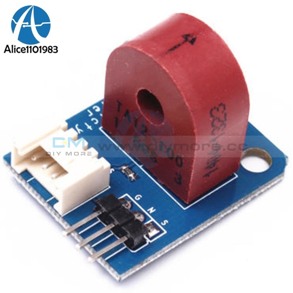 Analog Current Meter Module Ac 0~5A Ammeter Sensor Board For Arduino Based On Ta12 100 3Pin