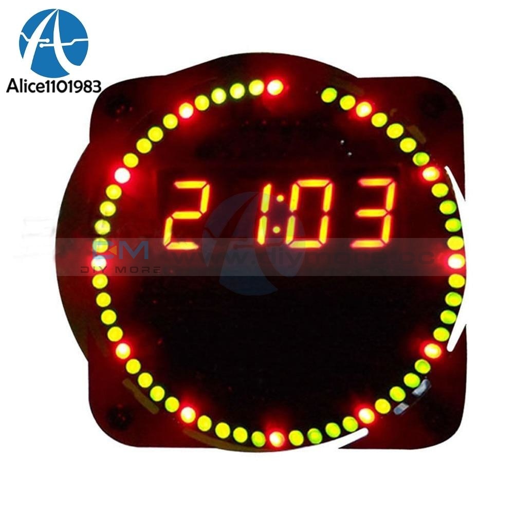 DS1302 Rotating LED Electronic Digital Clock 51 Learning Board DIY/Ass ...