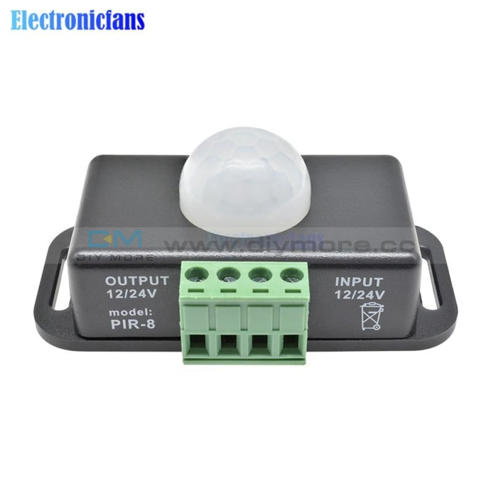 Automatic Dc 12V 24V 8A Infrared Pir Motion Human Body Sensor Switch Control Controller For Led