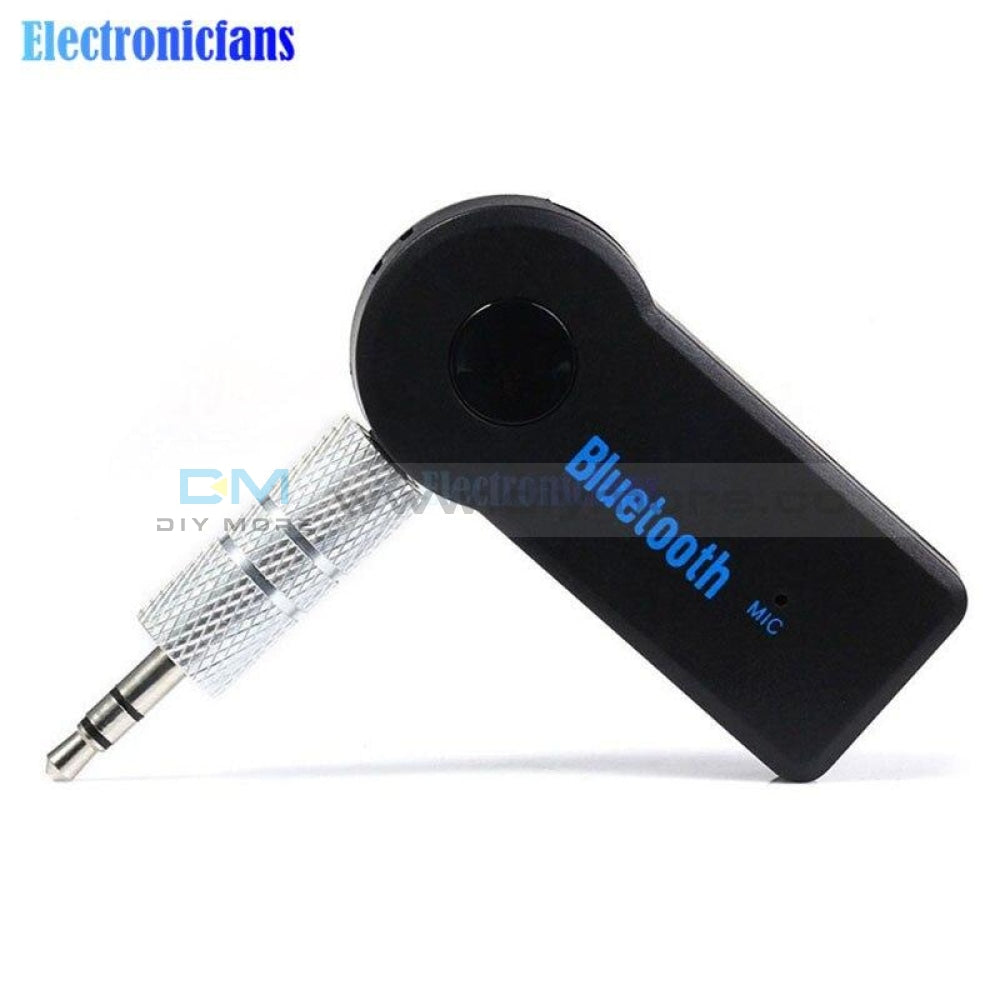 Bluetooth Audio Receiver Wireless Music Transmitter 3.5Mm Stereo Aux Adapter With Mic For Car