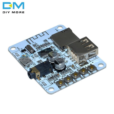 Bluetooth Audio Receiver Board With Usb Tf Card Slot Decoding Playback Preamp Output A7 004 5V 2.1
