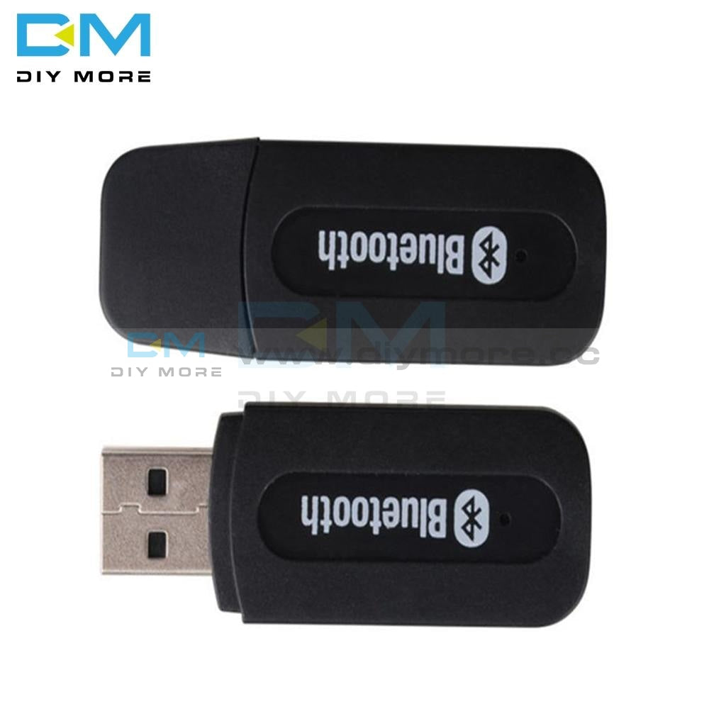 Bluetooth Aux Wireless Portable Mini Black Bluetooth Music Audio Receiver Adapter 3.5Mm Stereo For