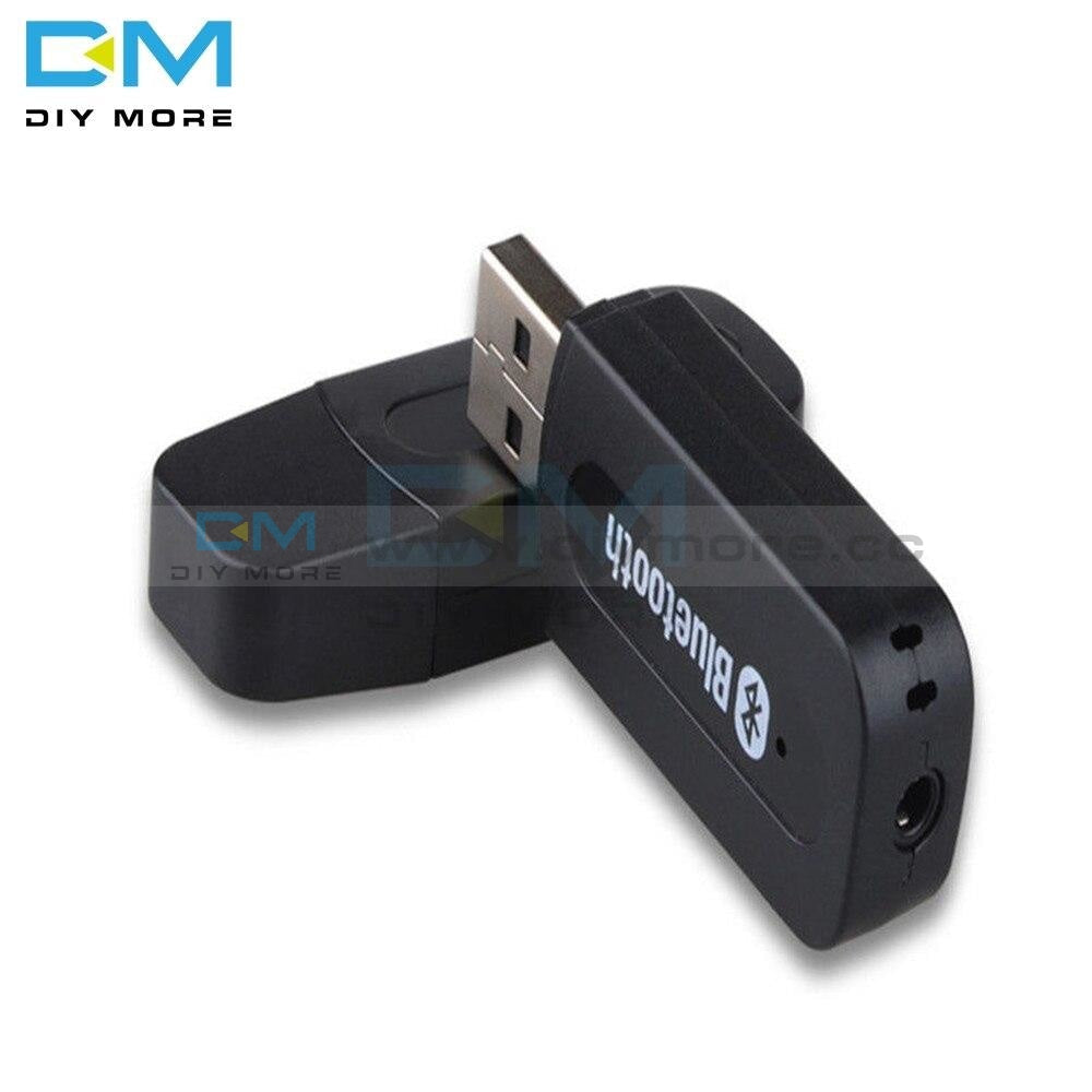 Bluetooth Aux Wireless Portable Mini Black Bluetooth Music Audio Receiver Adapter 3.5Mm Stereo For
