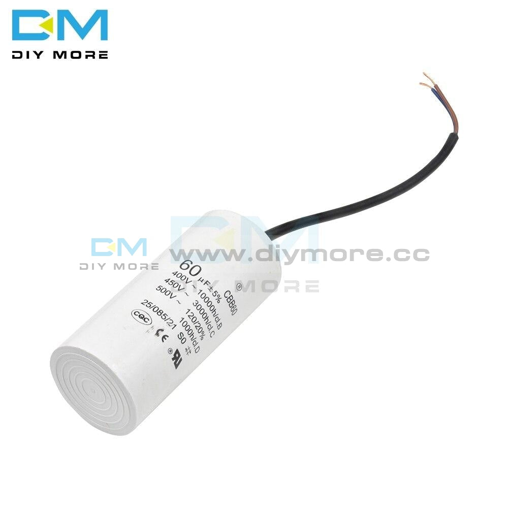 Cbb60 450V 10Uf 20Uf 30Uf 40Uf 60Uf Polypropylene Film Start Capacitor Ac Motor Run Capacitors 400