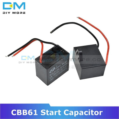 Cbb61 250/450V Ac Motor Speed Run Capacitor Fan Refrigerator Start Terminal Ceiling Cbb Running