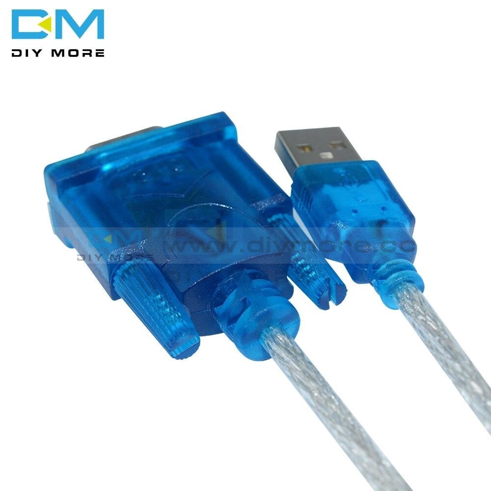 Ch340 Usb To Rs232 Com Port Serial 9 Pin Db9 Cable Adapter Support Windows7 For Pc Pda Gps Wholesale