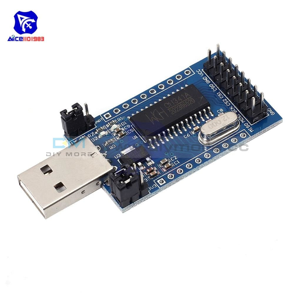 Ch341A Programmer Usb To Uart Iic Spi I2C Convertor Parallel Port Converter Onboard Operating