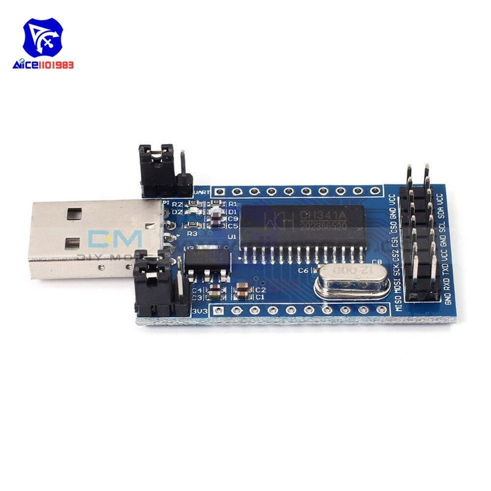 Ch341A Programmer Usb To Uart Iic Spi I2C Convertor Parallel Port Converter Onboard Operating