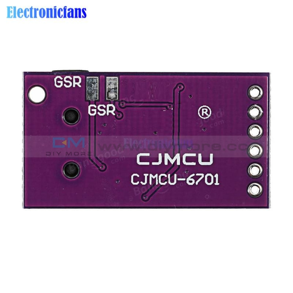 Cjmcu 6701 Gsr Skin Sensor Analog Spi Serial Eda 3.3V/5V For Arduino Module