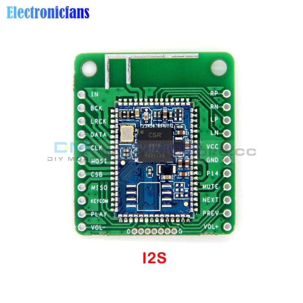 Bluetooth 4.1 MP3 Audio Receiver Board - Lossless Decoder With RCA Outputs, DIY Audio