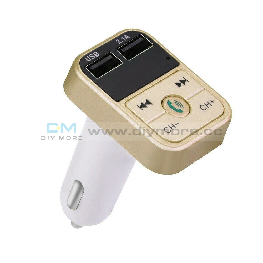 Car Handsfree Wireless Bluetooth Kit Fm Transmitter Lcd Mp3 Player Usb Charger Modulator Accessories