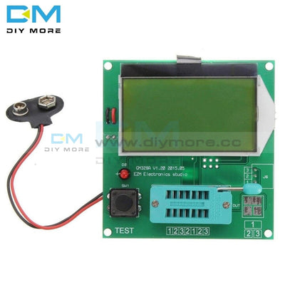 Component Gm328A Transistor Tester Graphic Wave Signal 9V 20Ma Lcr Rlc Pwm Esr Digital Lcd Display