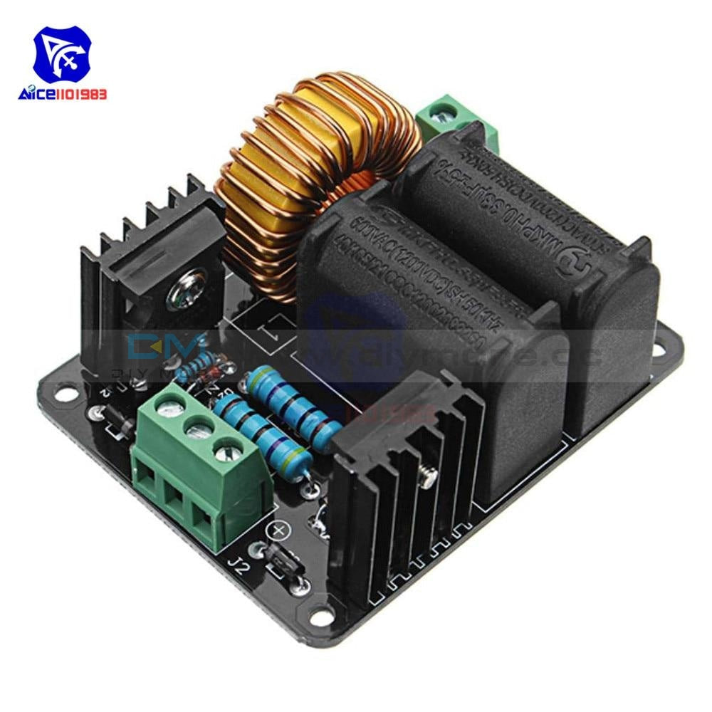 Dc 12 36V 10A 300W Zvs Tesla Coil High Voltage Generator Driver Board Discharge Flyback Module Tools