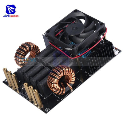 Dc 12 40V 50A 1000W 1Kw Zvs Low Voltage Induction Heating Machine Board Module High Frequency