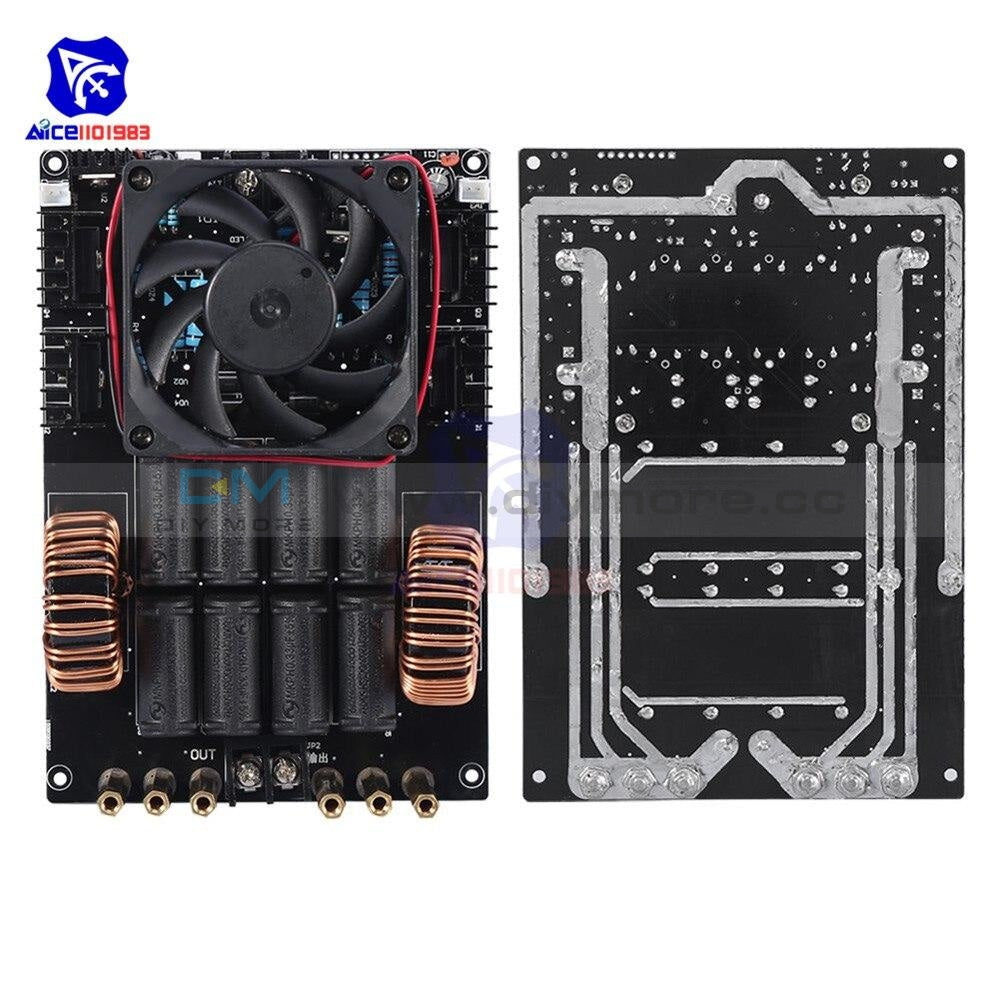 Dc 12 40V 50A 1000W 1Kw Zvs Low Voltage Induction Heating Machine Board Module High Frequency