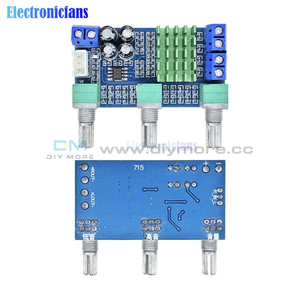 Scheda Amplificatore Audio Digitale TPA3116D2 Da 80W X 2 - DC 12-24V Per DIY Hi-Fi - Foto 5