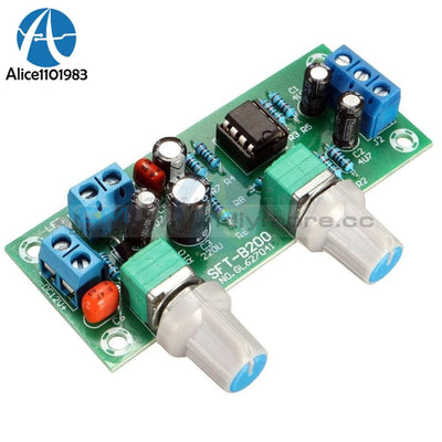 Dc 12V 24V Low Pass Filter Ne5532 Bass Tone Subwoofer Pre Amplifier Preamp Board With Led Fr 4 Glass