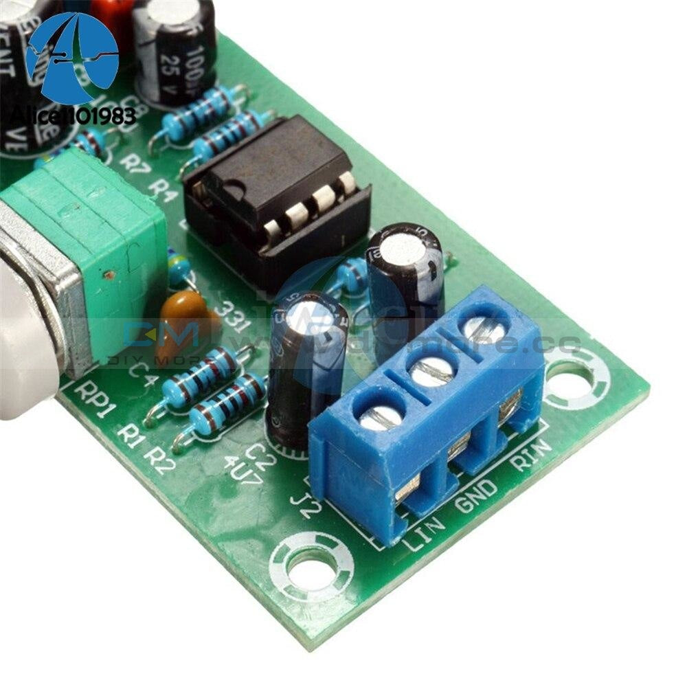 Dc 12V 24V Low Pass Filter Ne5532 Bass Tone Subwoofer Pre Amplifier Preamp Board With Led Fr 4 Glass