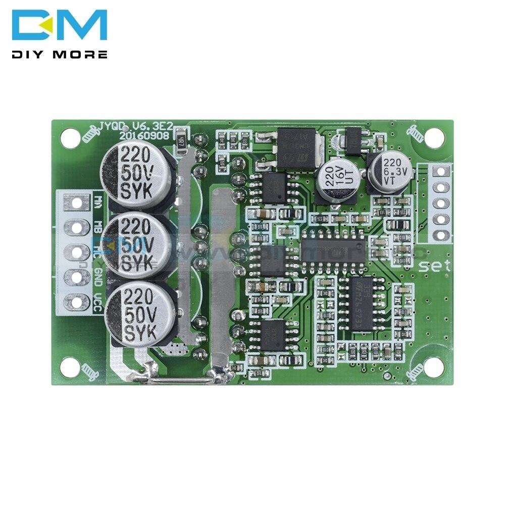 Dc 12V 36V 500W Pwm Brushless Motor Controller Control Hall Balancing Automotive Balanced Bldc Car