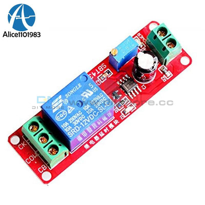 Dc 12V Delay Relay Shield Module Based On Ne555 Chip Timer Switch Adjustable Diy Electronic Pcb