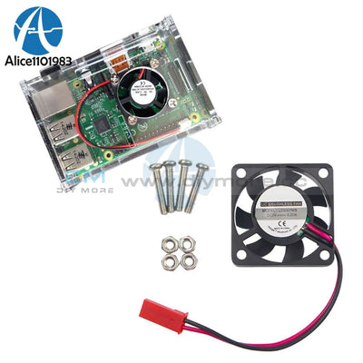 Dc 5V 0.2A Cooling Cooler Fan For Raspberry Pi Model B+ / 2/3 S A+ 2 Pin
