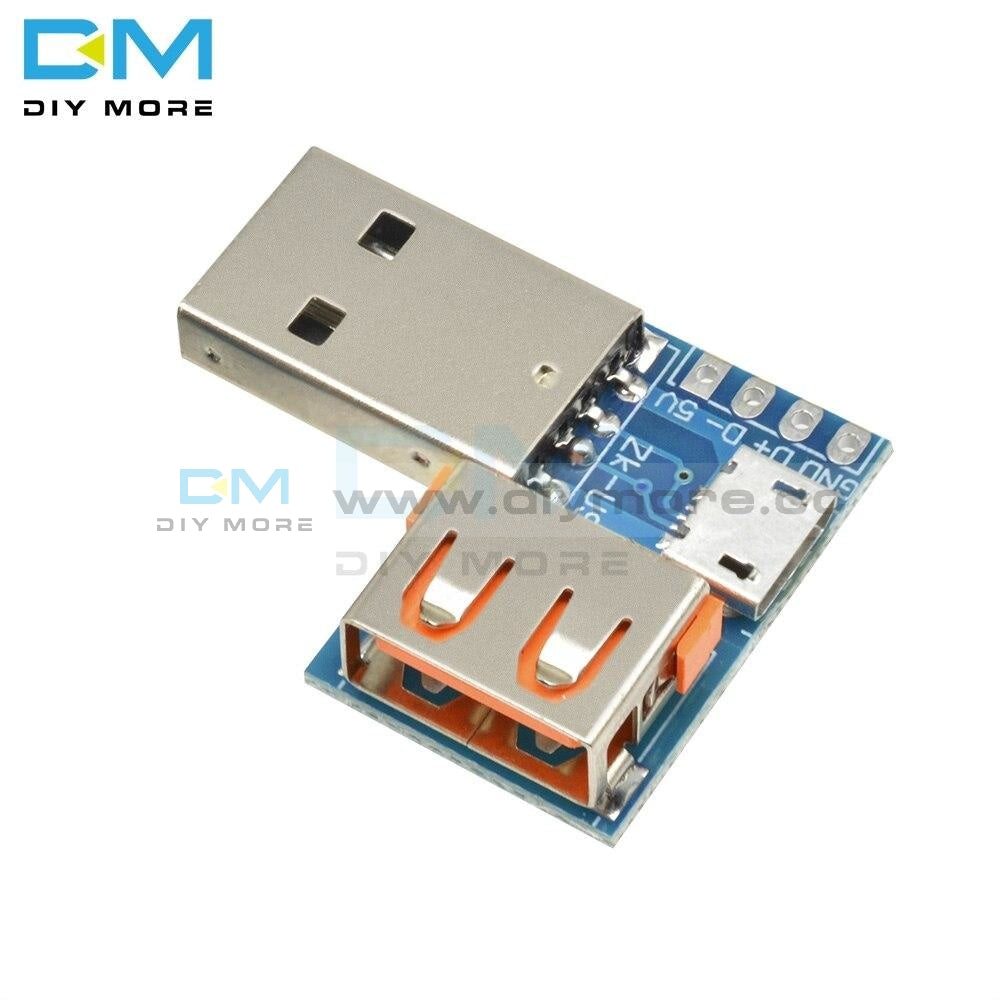 Dc 5V 2.54Mm Type C Usb Converter Standard Female To Male Micro 4P Interface Terminal Adapter Board