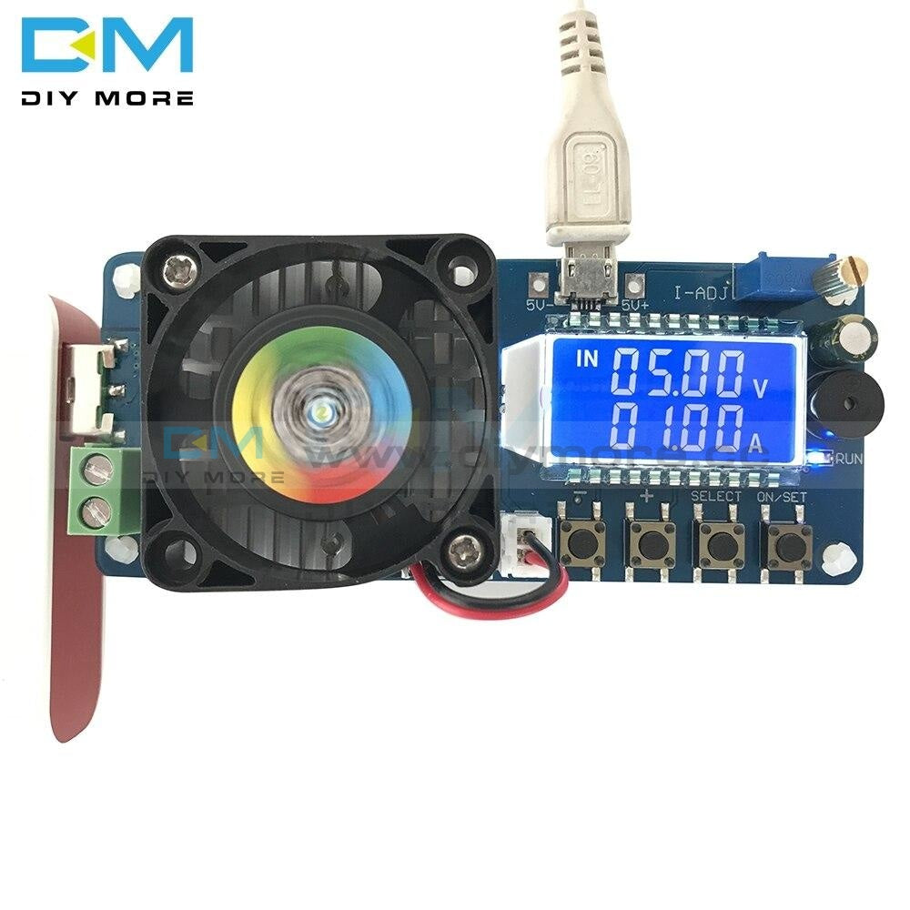Dc 5V Electronic Load Current Voltage Power Tester 25W 35W 4A/5A Usb Protection Lcd Hd Display