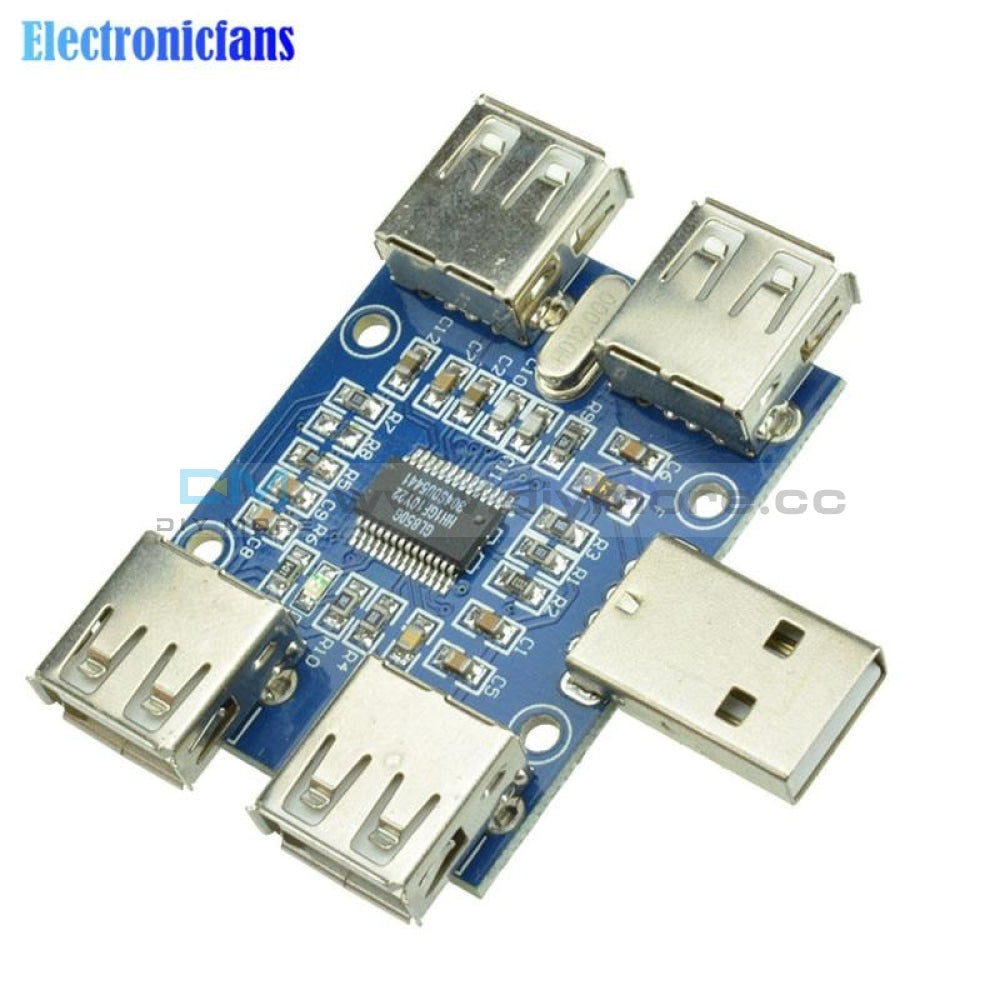 Dc 5V Usb Hub Usb2.0 Hub Concentrator 4 Female Expansion Board Module Four Interface Gps/gprs