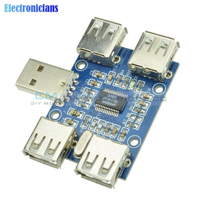 Dc 5V Usb Hub Usb2.0 Hub Concentrator 4 Female Expansion Board Module Four Interface Gps/gprs