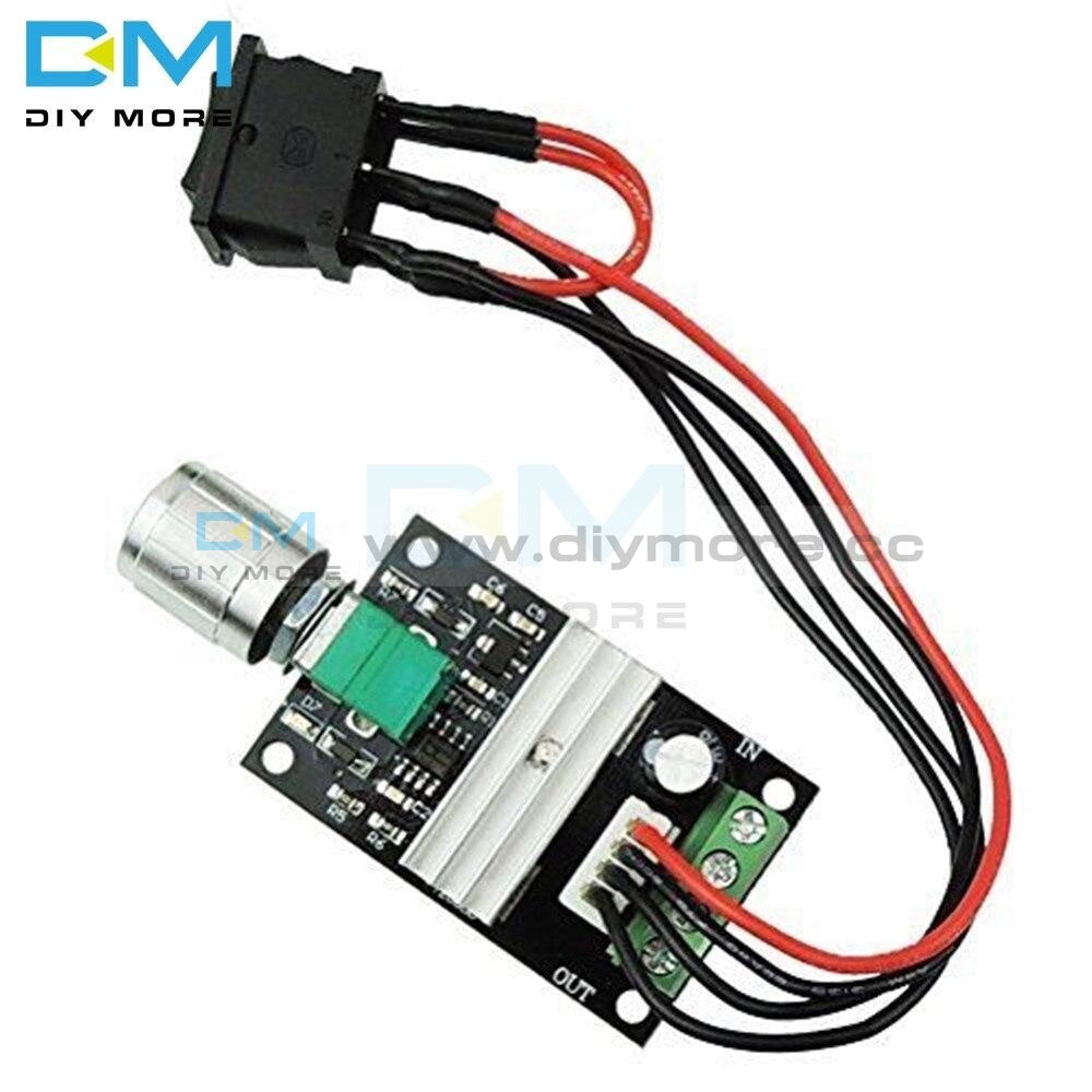 Dc 6V 12V 24V 3A 80W Pwm Motor Speed Control Adjustable Reversible Switch Regulator Board Governor