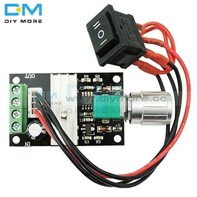 Dc 6V 12V 24V 3A 80W Pwm Motor Speed Control Adjustable Reversible Switch Regulator Board Governor